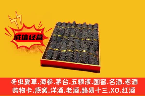 宁波市余姚回收海参